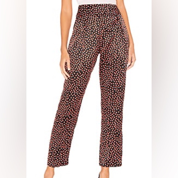 L'agence Abrinne Pant In Black Multi Size 8